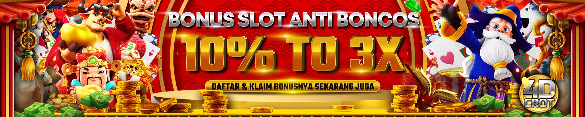 BONUS SLOT ANTI BONCOS 10%