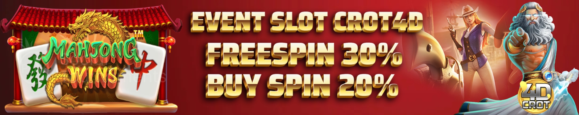 BONUS KEMENAGAN FREESPIN 30% & BUY SPIN 20%